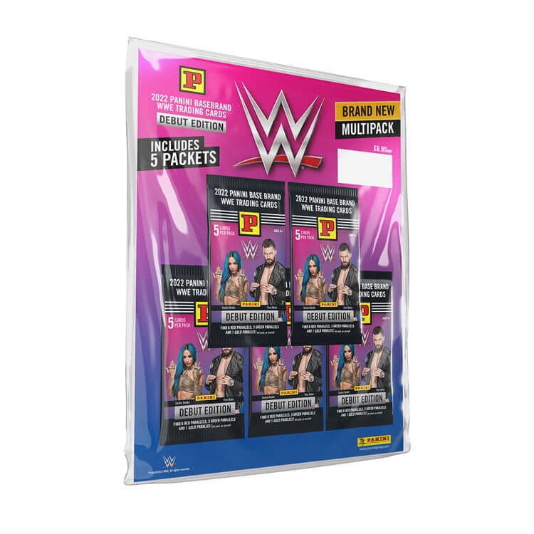 Panini WWE 2022 Debut Edition Trading Card Collection Product: Multipack Trading Card Collection Earthlets
