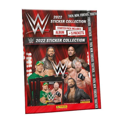 Panini WWE 2022 Sticker Collection Product: Starter Pack Sticker Collection Earthlets