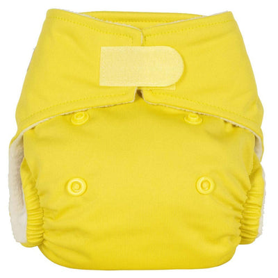 Baba + Boo Newborn Reusable Nappy - Plain Colour: Jasmine reusable nappies all in one nappies Earthlets