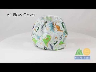 Mother-ease Air Flow Cover Flight Colour: Flight size: S reusable nappies Earthlets