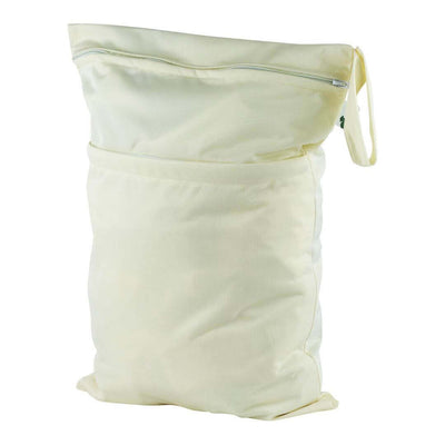 Little Lamb Double Wet Bag Colour: Cream Size: Large reusable nappies Earthlets