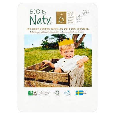 Naty Size 6 Nappies - 17 pack Multi Pack: 1 disposable nappies size 6 Earthlets