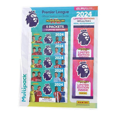 Panini Premier League 2023/24 Adrenalyn XL Product: Multipack (5 Packets) Trading Card Collection Earthlets