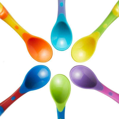Nuby Weaning Spoons - 6 pack baby care Earthlets