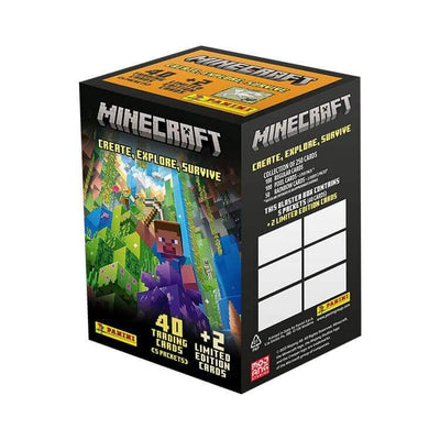 Panini Minecraft Create Explore Survive Trading Card Collection Product: Blaster Pack Trading Card Collection Earthlets