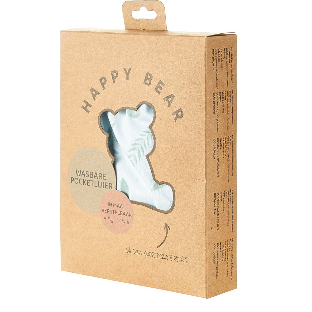 HappyBear| One Size Pocket Nappy | Earthlets.com |  | reusable nappies
