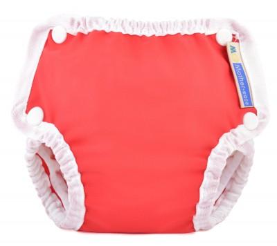 Mother-ease Swim Nappy Colour: Red Size: S reusable swim nappies Earthlets