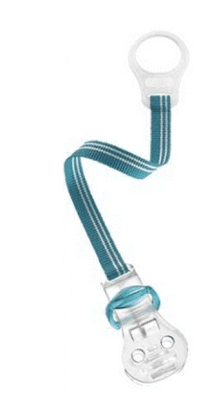 Nip Soother Band Colour: Aqua With Ring baby care soothers & dental care Earthlets