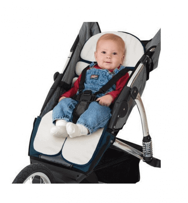 Kiddopotamus Strollsoft Reversible Fleece Seat Liner baby care travel Earthlets