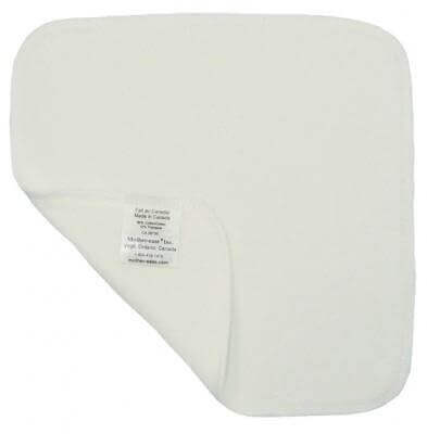 Mother-ease Washable Reusable White Wipe Colour: White reusable nappies Earthlets