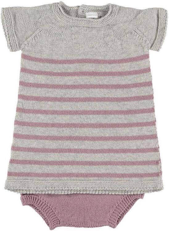 Petit Oh! Knitted Dress and Nappy Cover 3-6 maths clothing Earthlets