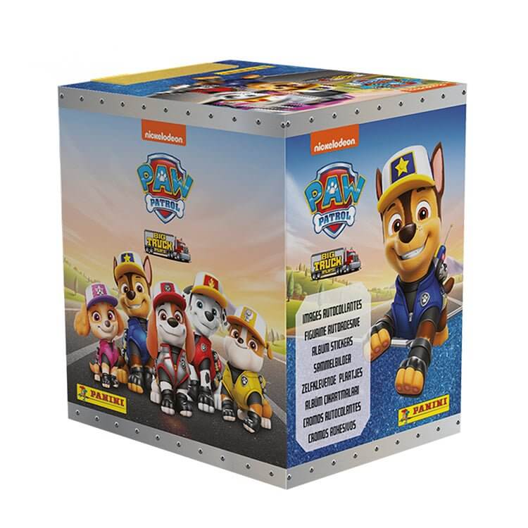 Panini Paw Patrol Big Truck Pups Sticker Collection Product: Packs Sticker Collection Earthlets
