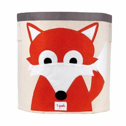 3 Sprouts Storage Bin - Fox furniture storage Earthlets