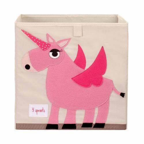 3 Sprouts Storage Box - Unicorn furniture storage Earthlets