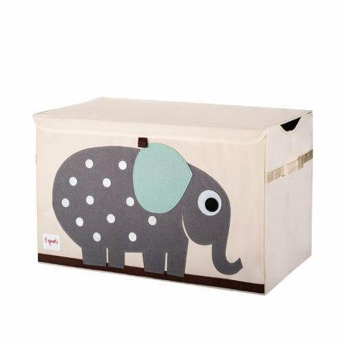 3 Sprouts Toy Chest - Elephant furniture storage Earthlets