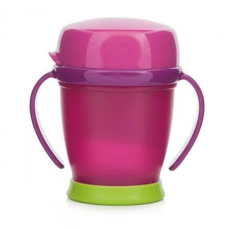 Haberman 360 Toddler Cup - Red/Pink feeding cups & beakers Earthlets