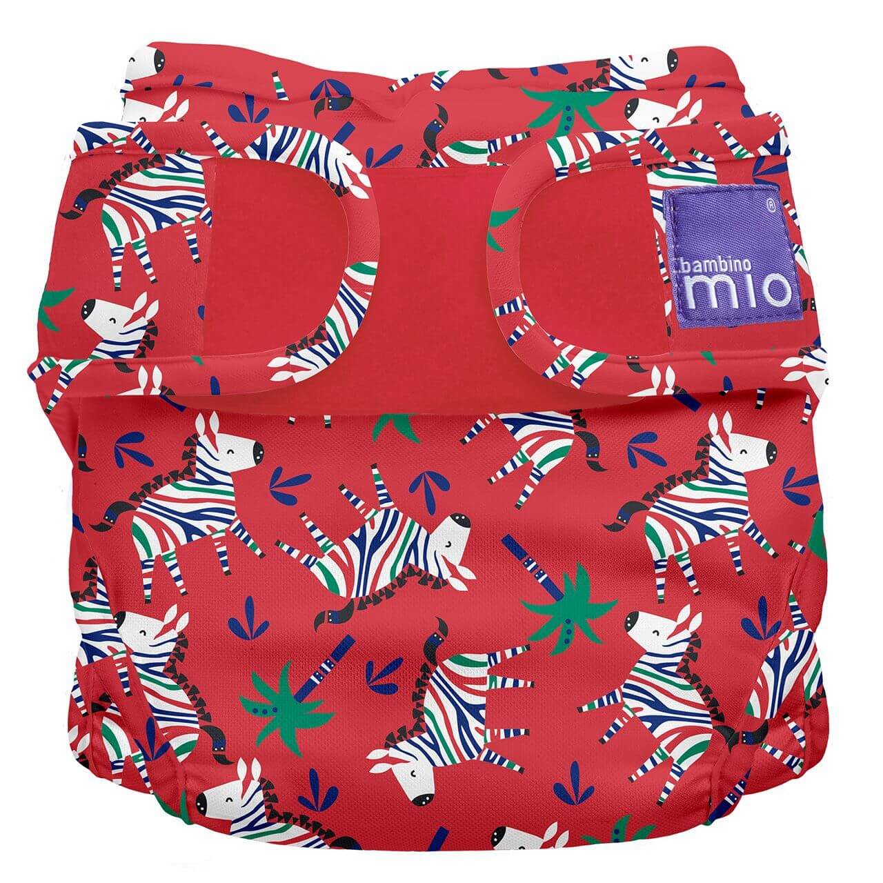 Bambino Mio Mioduo Reusable Nappy Cover Size: Size 1 Colour: Zebra Dazzle reusable nappies nappy covers Earthlets